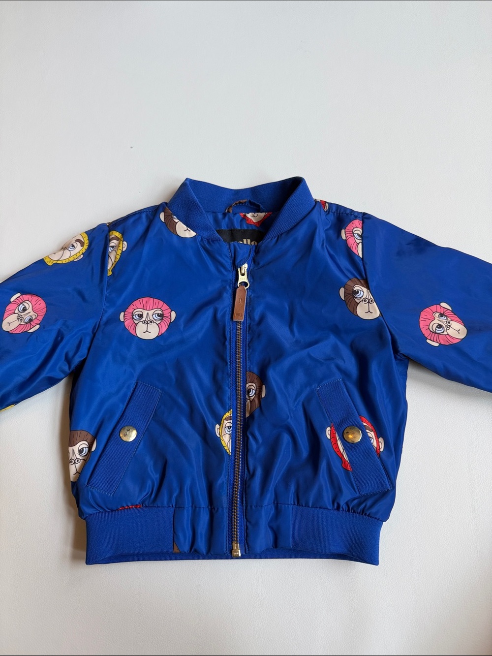 MINI RODINI MONKEY BASEBALL JACKET - Picture 2 of 5